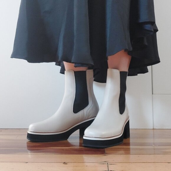 The Leather Byron Boot by Tamara London - Size 39 (US 8.5) NWT - Picture 1 of 8